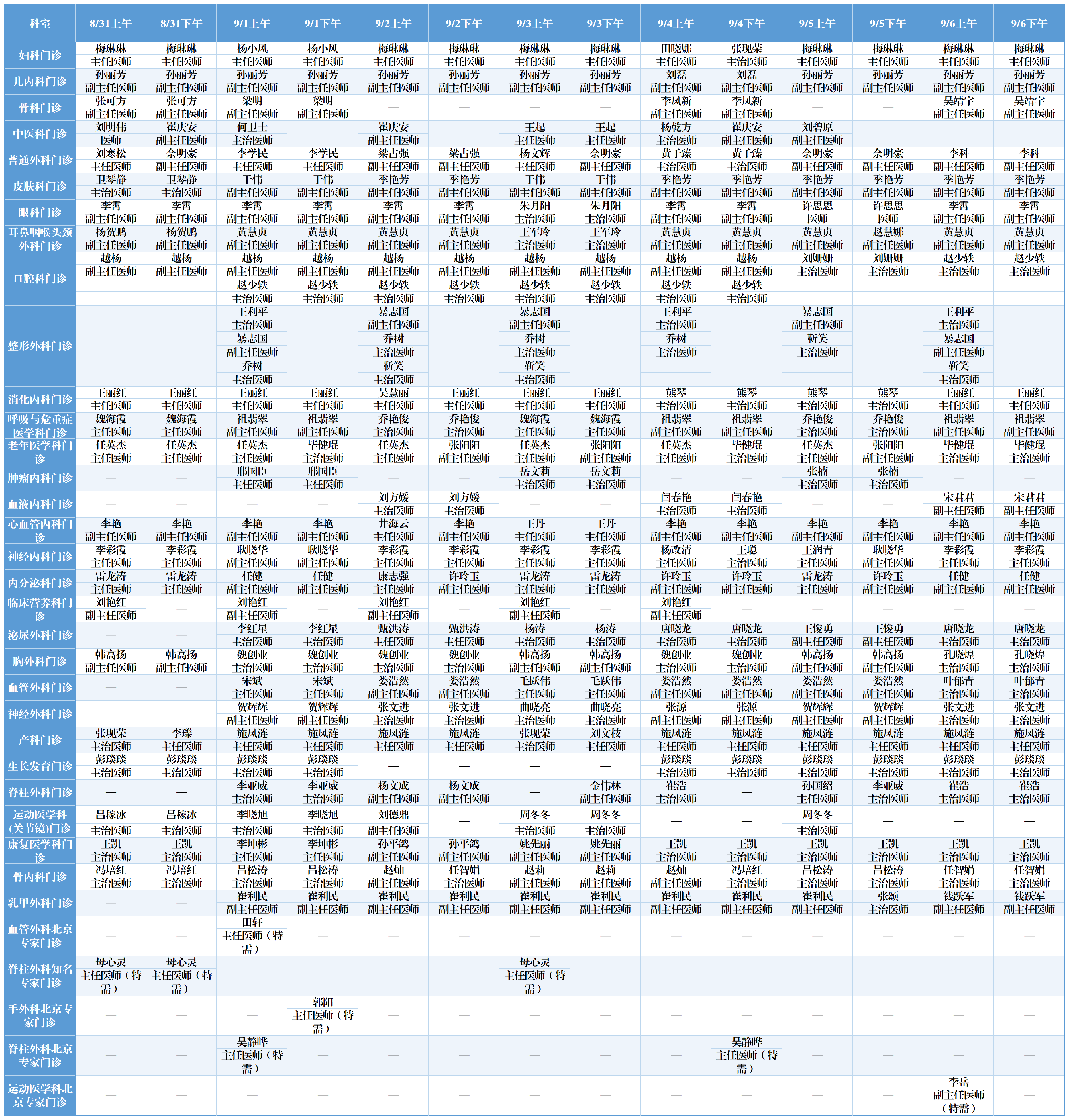 8.31-9.6 双湖门诊排班表(2)_Sheet2.png